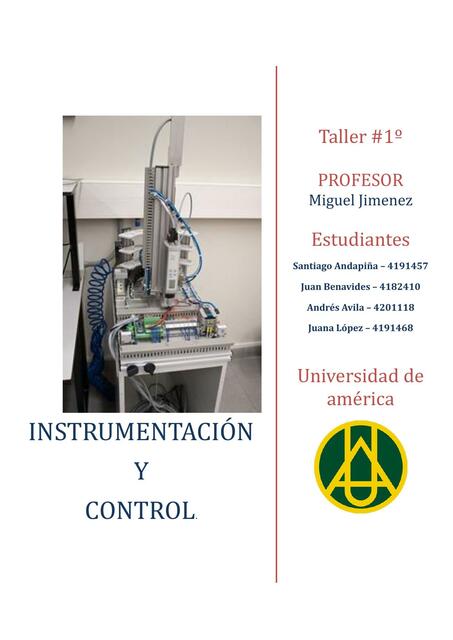 Instrumentacion y Control De Procesos