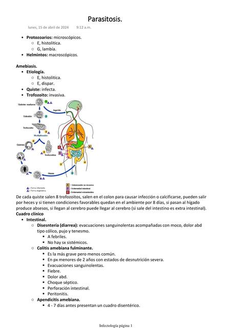 Parasitosis