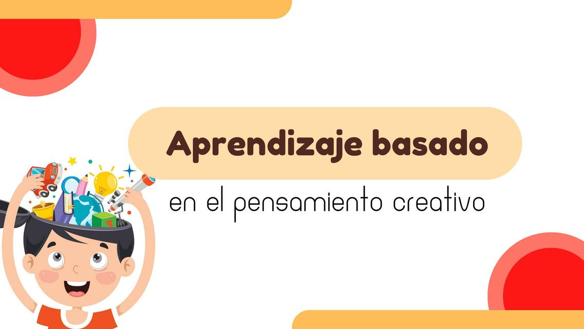 Aprendizaje creativo