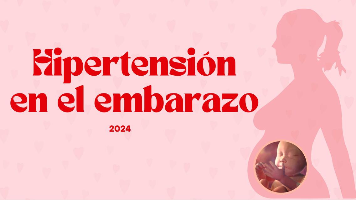 Hipertensión en el embarazo