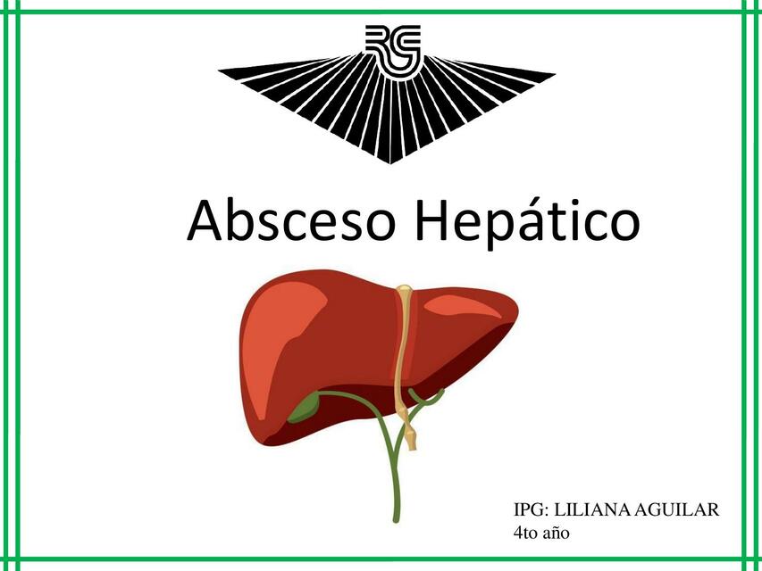 Absceso Hepático