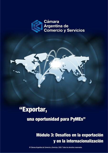 M3 DESAFÍOS EN LA EXPORTACIÓN Y LA INTERNACIONALIZ