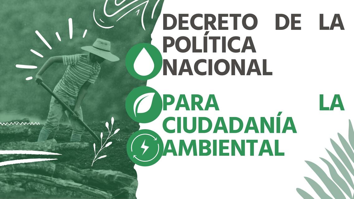 Decreto de la Política Nacional para la ciudadanía