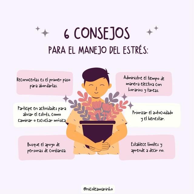 Consejos para el estrés