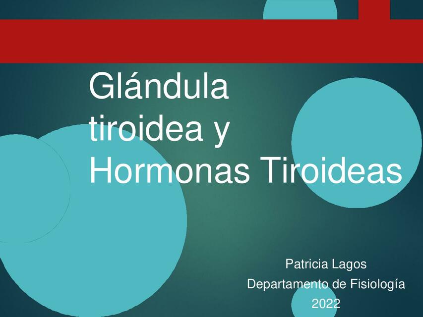 Hormonas Tiroideas modificada