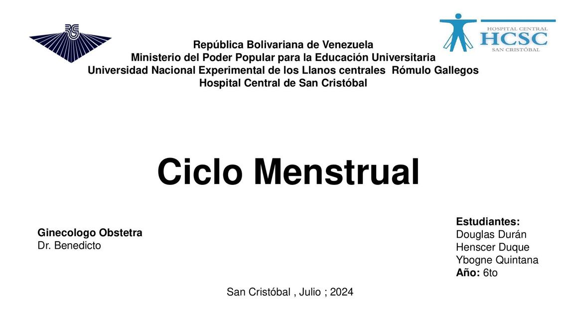 ciclo menstrual