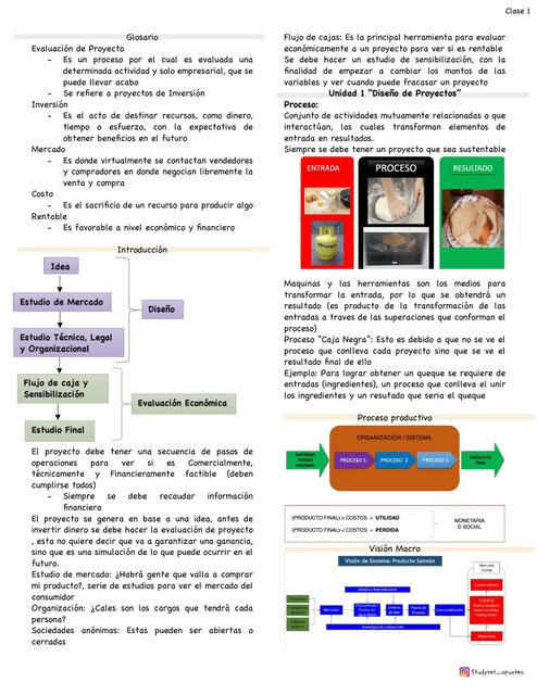 Formulación y evaluacion de proyecto C1