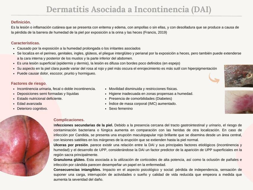 Dermatitis Asociada a Incontinencia DAI