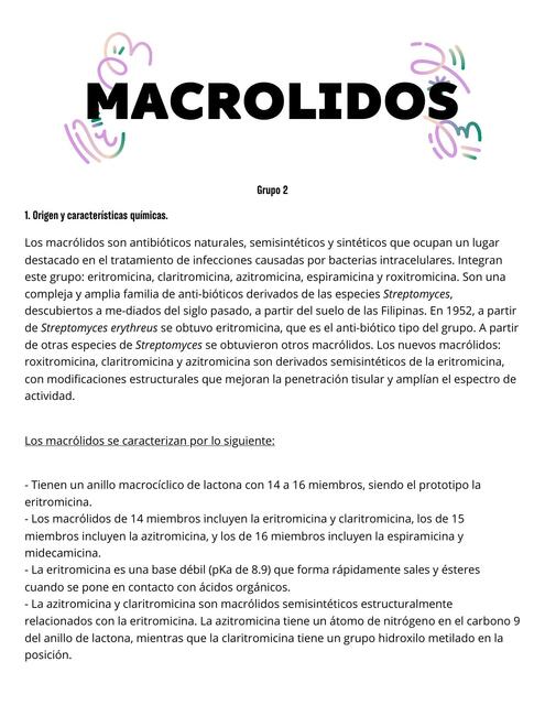 Macrolidos