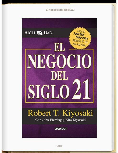 El Negocio del Siglo XXI Robert Kiyosaki PDFDrive