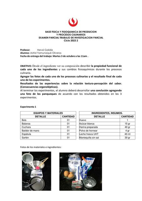 EXAMEN PARCIAL TRABAJO DE INVESTIGACION