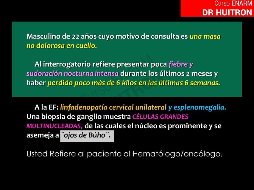 HEMATOLOGIA - LINFOMAS