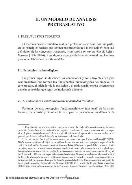 Nord Capitulo 2 Un modelo de analisis pretraslativ