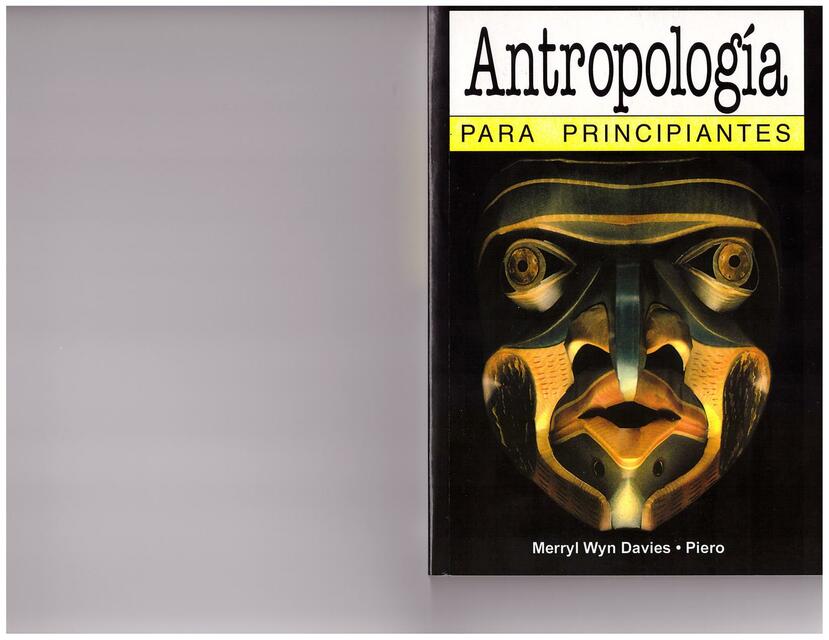 Wyn Merryl Antropología para principiantes 1