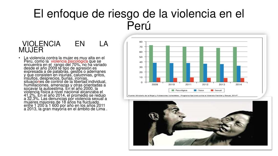 El enfoque de riesgo de la violencia en