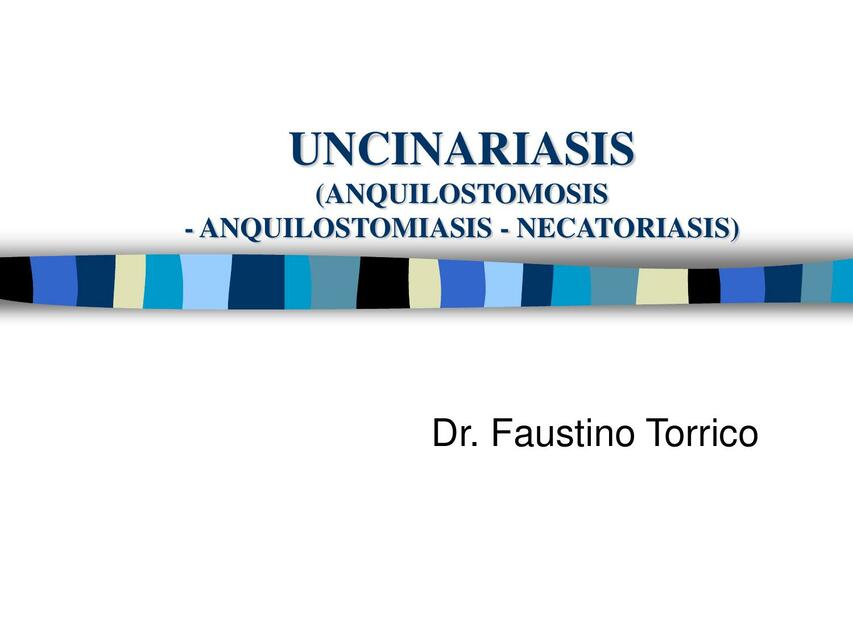 UNCINARIASIS