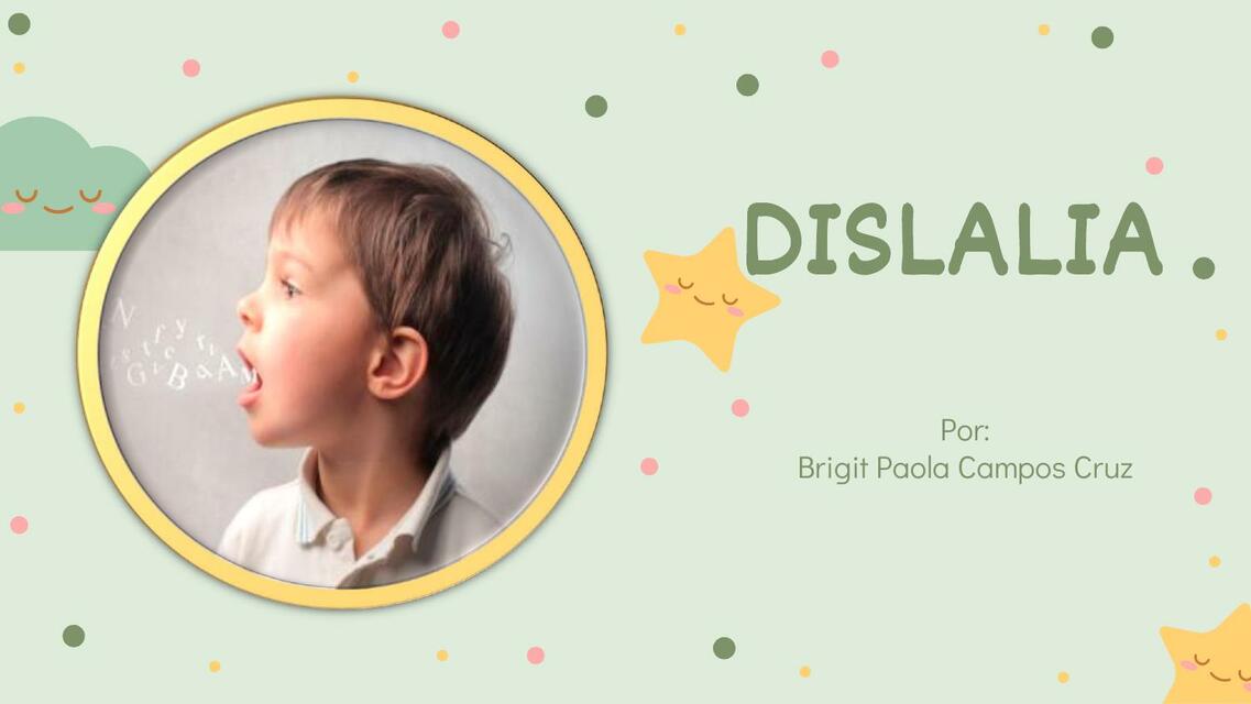 DISLALIA