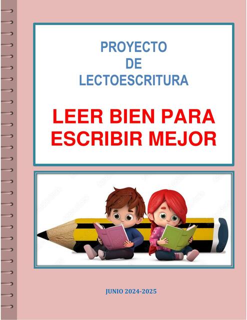Escrib 1 PROYECTO DE LECTOESCRITURA LEER BIEN PARA ESCRIB | YANETH | uDocz