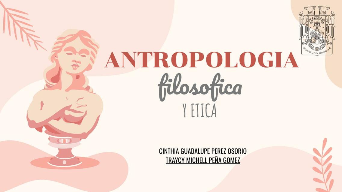 Antropología y ética