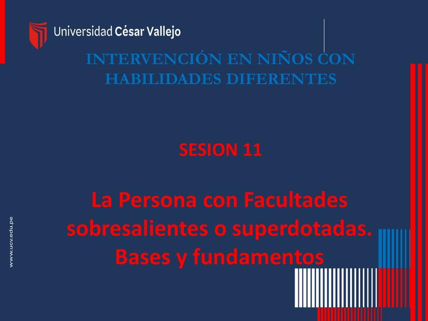 La persona con facultades sobresaliente o superdotados bases y fundamentos 