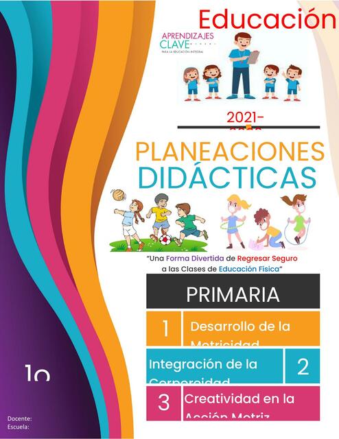 Planeaciones Didácticas de Educación Física