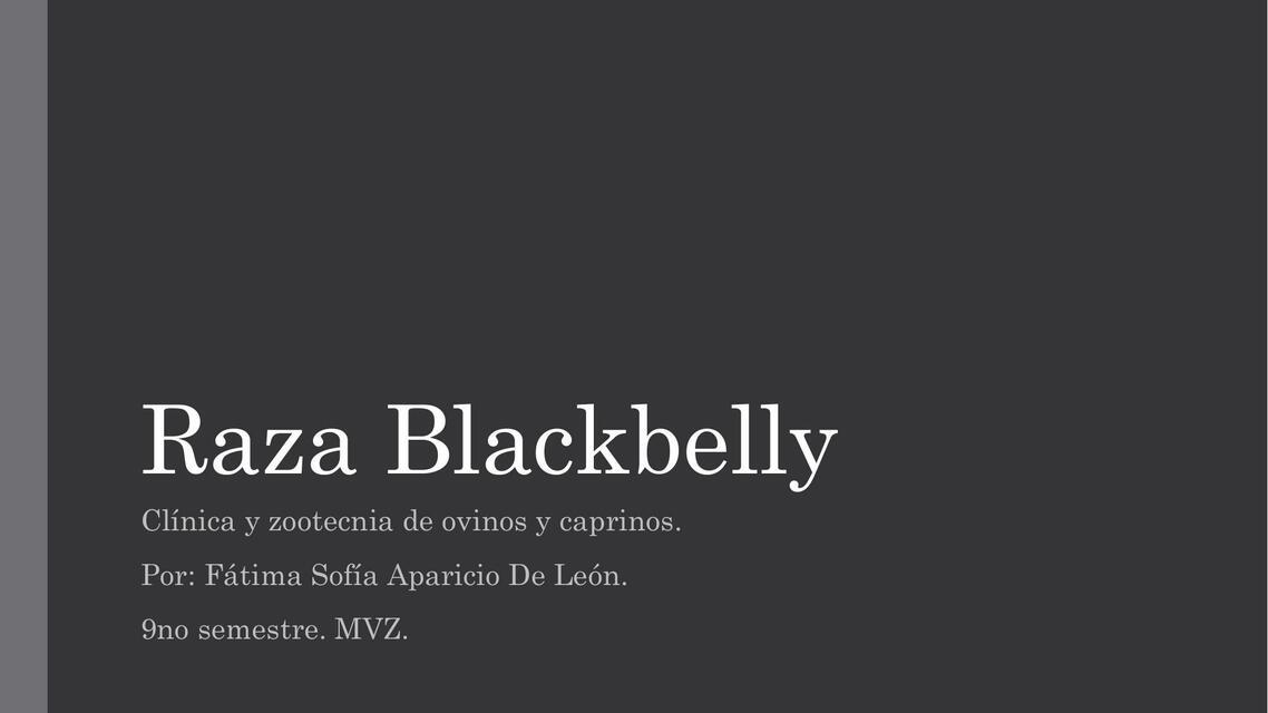 Raza BlackbellyExpo