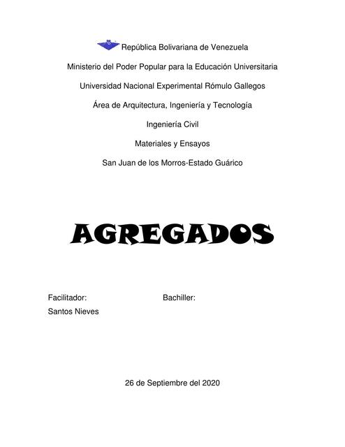 Agregados