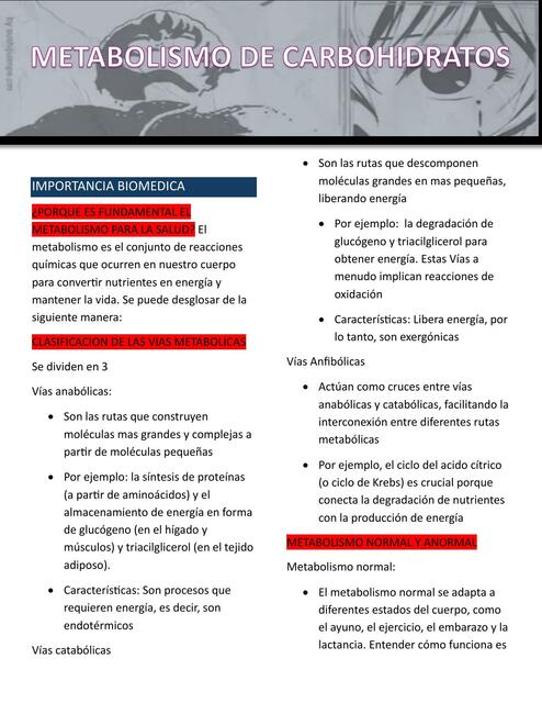 BIOQUIMICA CARBOHIDRATOS JAVN Part 1