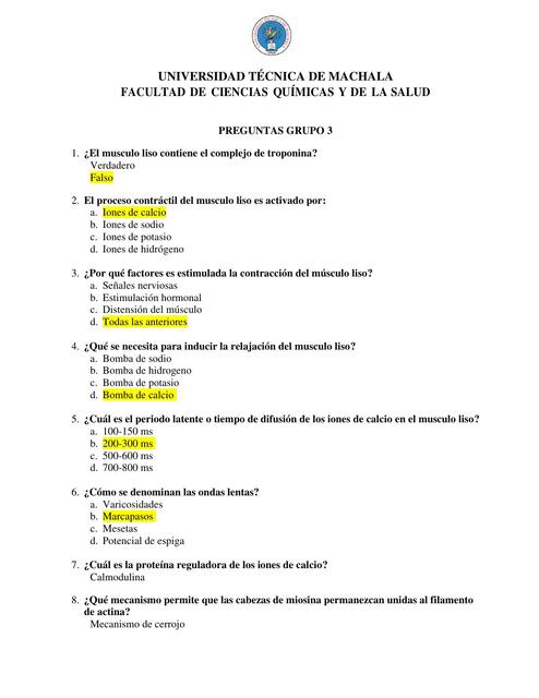 PREGUNTAS FISIOLOGÍA GRUPO 3