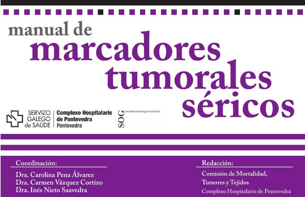 Manual marcadores tumorales