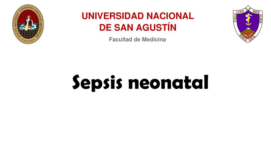 Sepsis neonatal