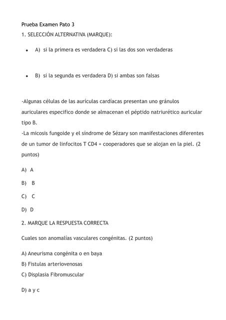 EXAMEN PARA PATO ESTUDIATES