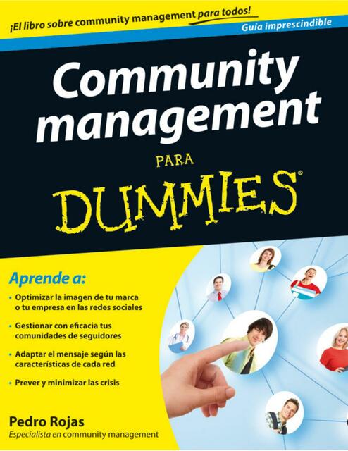 Community management para Dummies Pedro Rojas