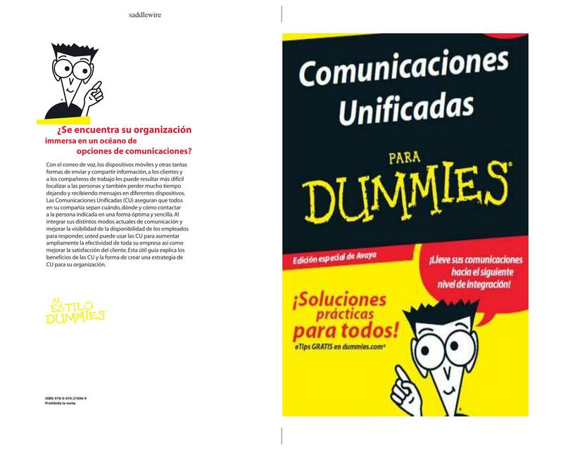 Comunicaciones unificadas para Dummies Peter H Gre