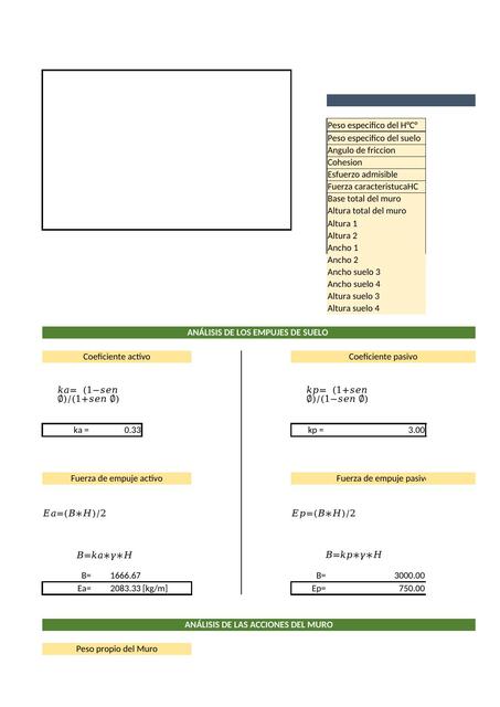 PLANTILLA MUROS DE CONTENCION