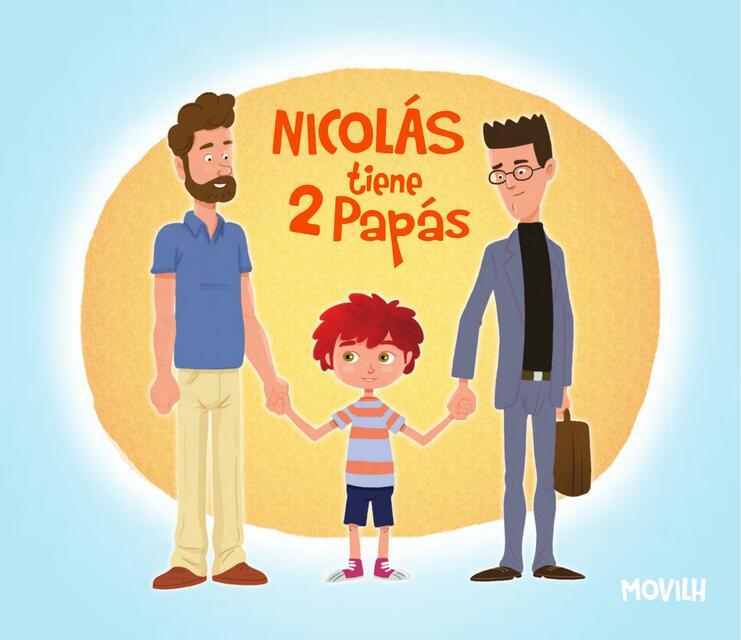 Nicolas tiene dos papás