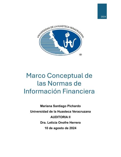 Marco Conceptual de las NIF