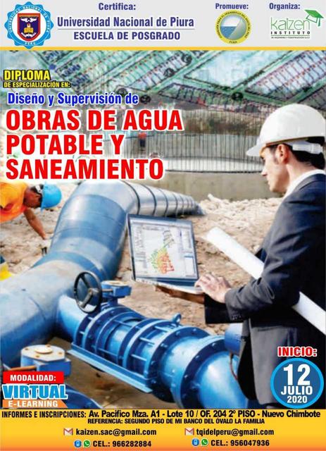 Diplomado Obras de Agua y Saneamiento