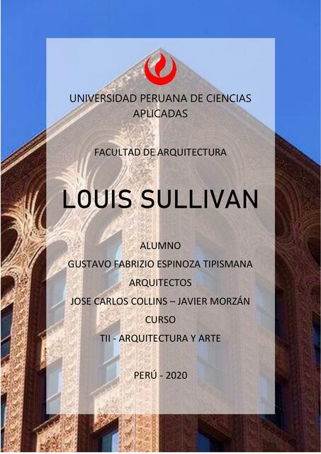 Louis Henry Sullivan