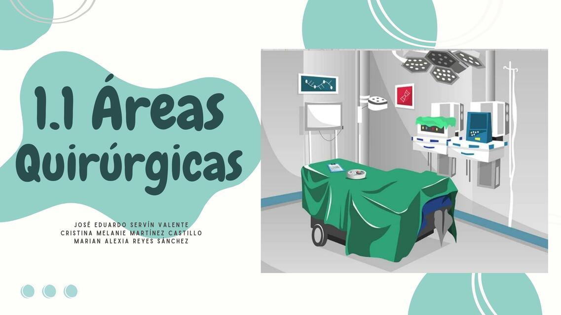 Áreas quirúrgicas asepsia y antisepsia