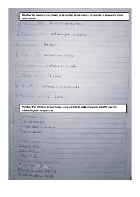 EJERCICIOS SOLUCIONES FORMULAS Y NOMENCLATURA | Ana B. | uDocz