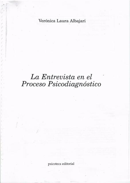 LIBRO Albajari La Entrevista