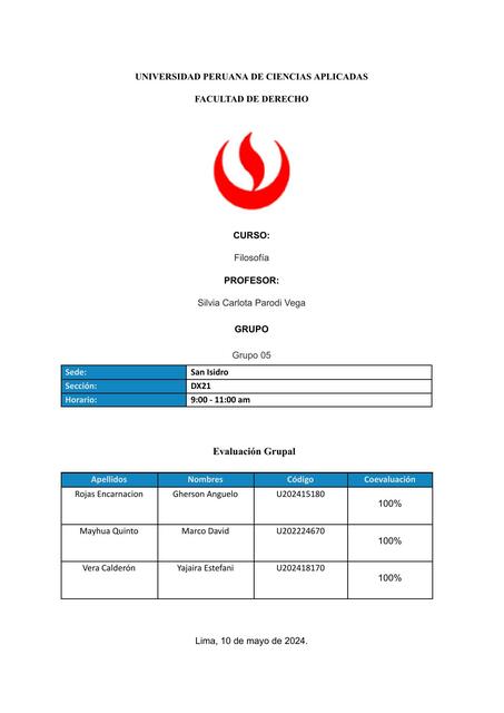 parcial filosofia