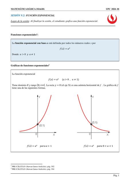 MA618 Función exponencial