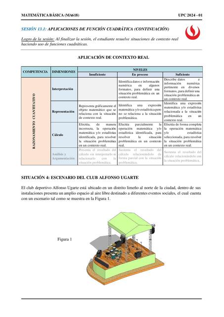 MA618 Aplicación de función cuadrática continuació