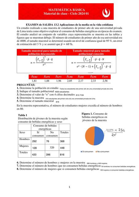 EXAMEN SALIDA 13 2 Apliciones de los promedios en