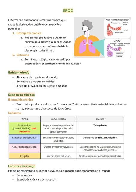 EPOC - Medicina familiar