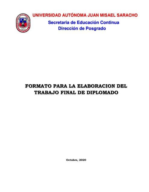 Formato Trabajo Final Diplomado Distintas Areas