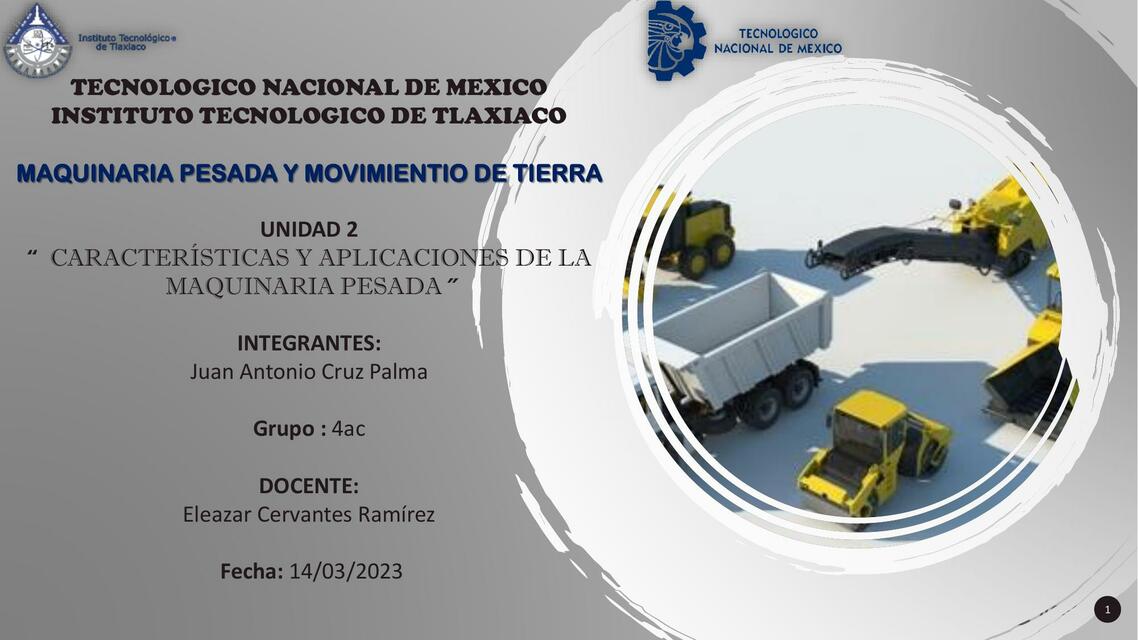 PRESENTACION 2 6 MAQUINARIA PARA PAVIMENTACION