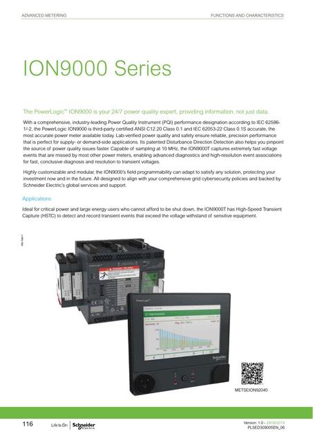 Catalogo PowerLogic ION PM ES ion 1